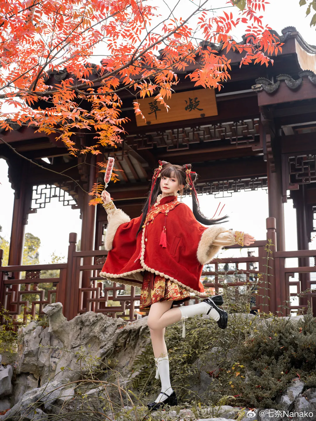 国风少女 | 扮个可爱过新年啦～-泽客网