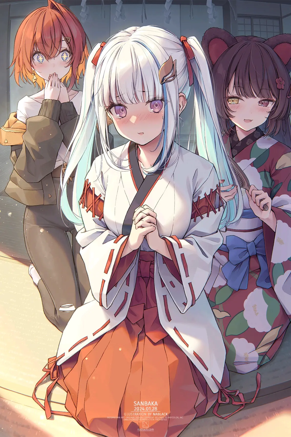 俏皮又灵动♡ – 双马尾插画特辑-泽客网