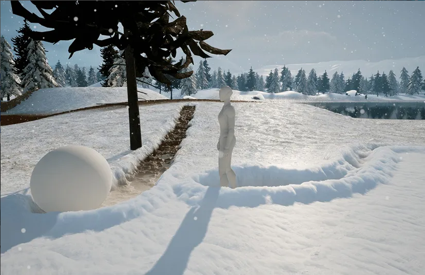 脚印车轮痕迹环境交互插件 – Trail Hunter PRO – Multiplayer and WorldPartition supported-泽客网