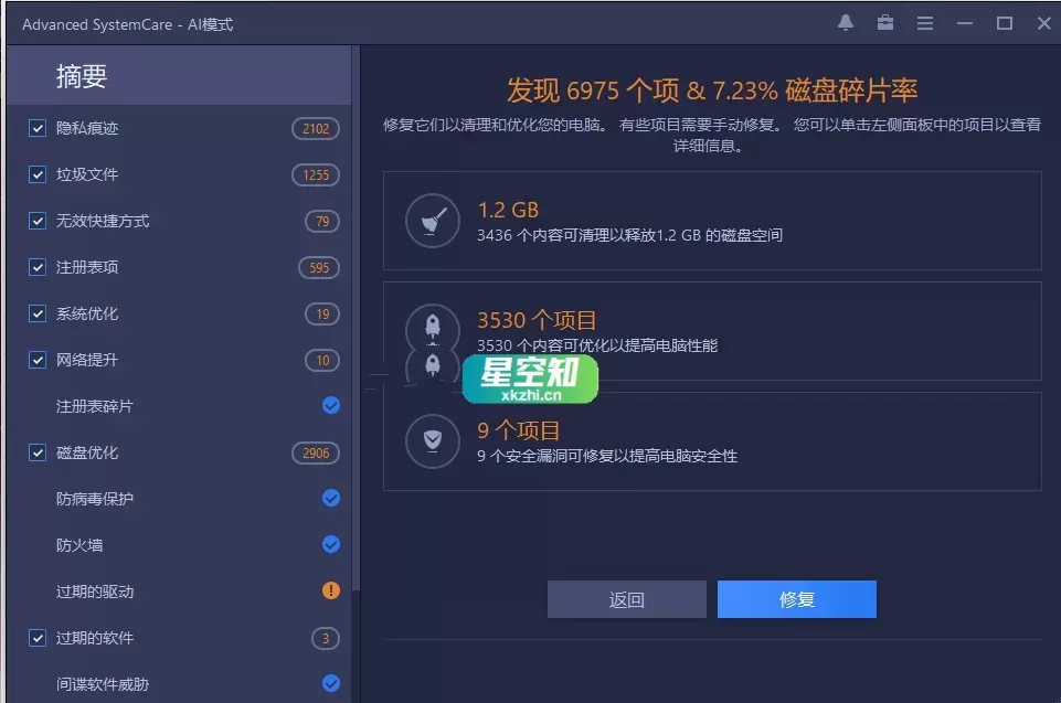 系统清理维护Advanced SystemCare 15 Pro v18.3.0.240 特别绿色便携版-泽客网