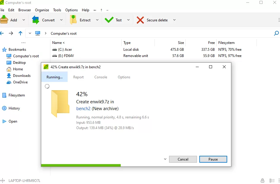 PeaZip v10.7.0 豌豆荚压缩工具 免费无广告的压缩工具「可逃避网盘检测」-泽客网