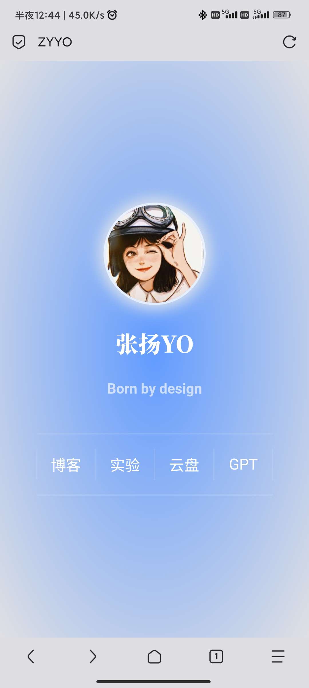 ZYYO个人主页3.0-泽客网