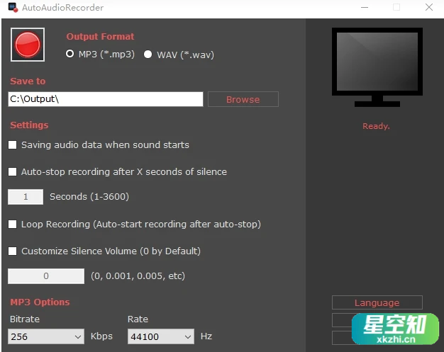 Windows AutoAudioRecorder (内部录音器) 免费版-泽客网