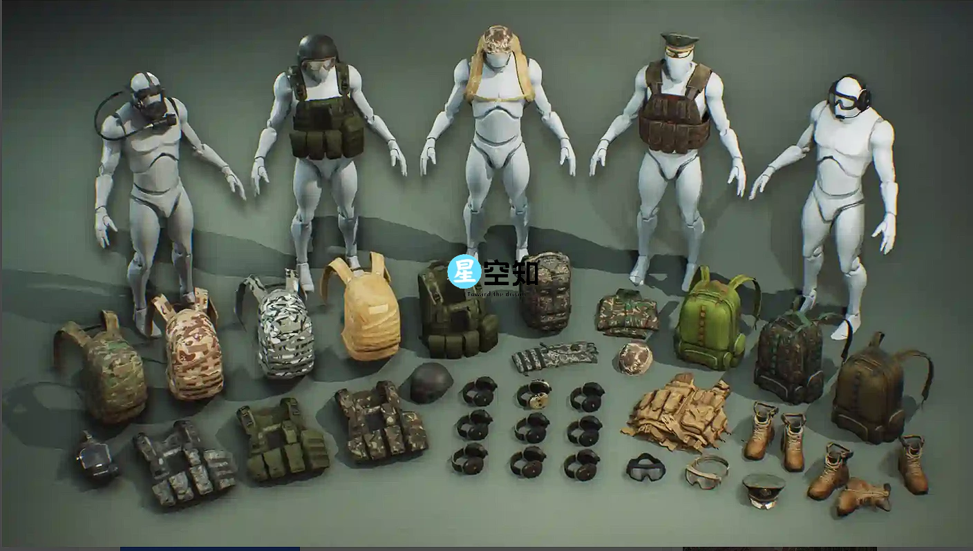 军用用品 – VOL.2 – 服装和箱包 – Military Supplies – VOL.2 – Clothing and Bags-泽客网